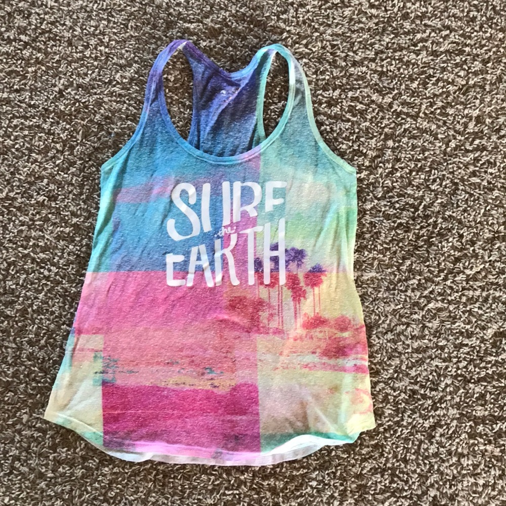 Summer: Surf the Earth tank top!!